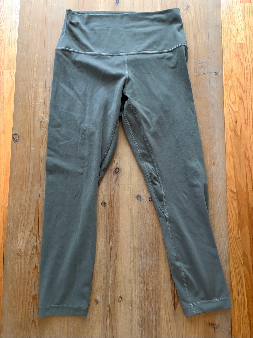 Align 7/8 High-Waist Olive Green Active Leggings